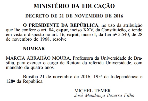 DIário Oficial da União/ Reprodução