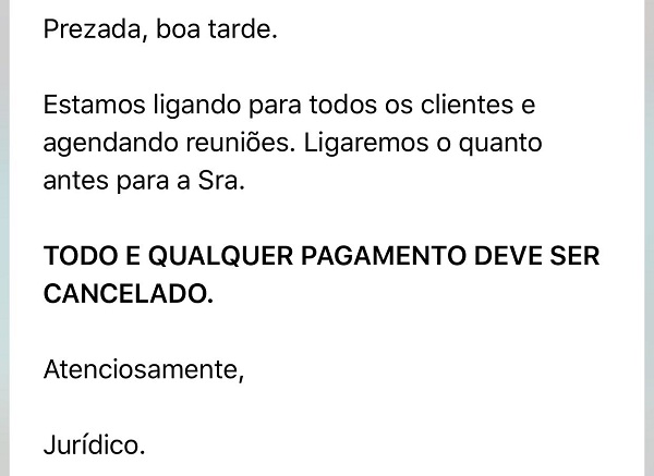 Reprodução/Whatsapp