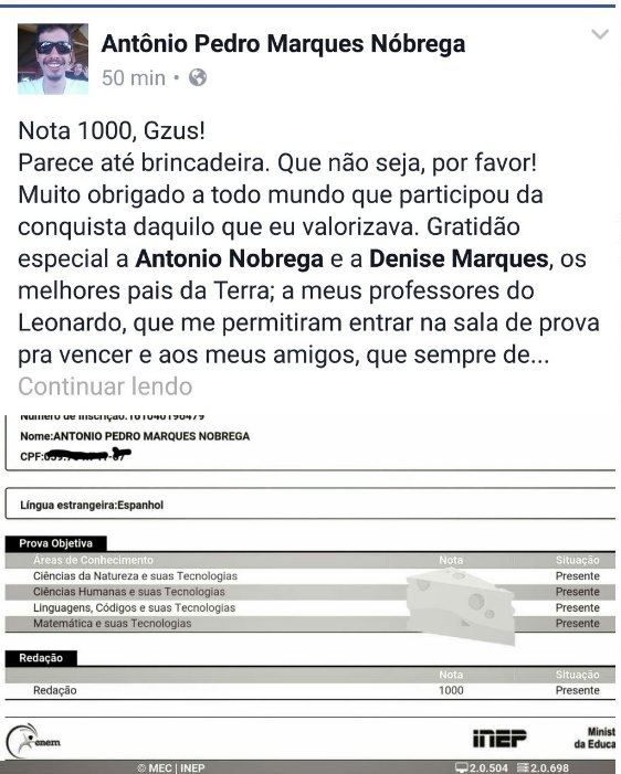 Reprodução/Facebook