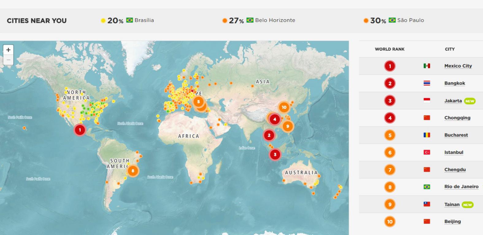 Reprodução: TomTom Traffic