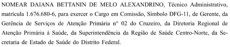 Reprodução/DODF