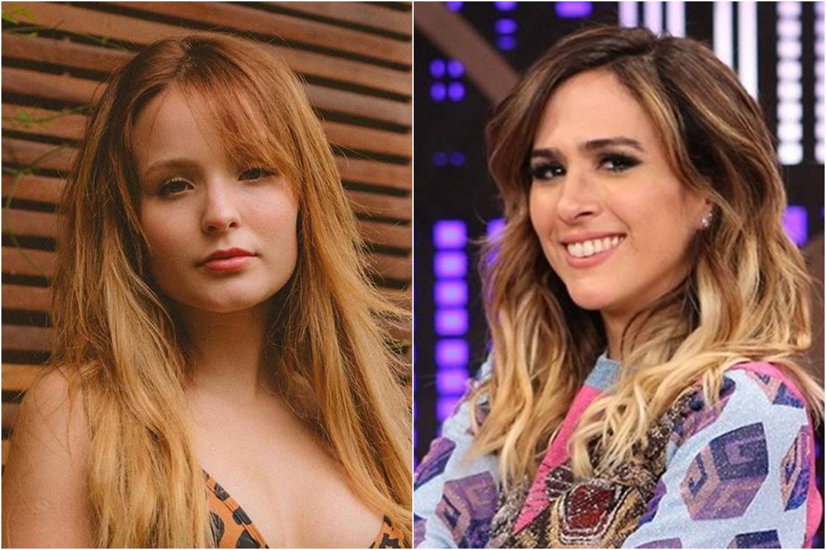 Larissa Manoela Posa De Biqu Ni Mas Tata Werneck Quem Chama A