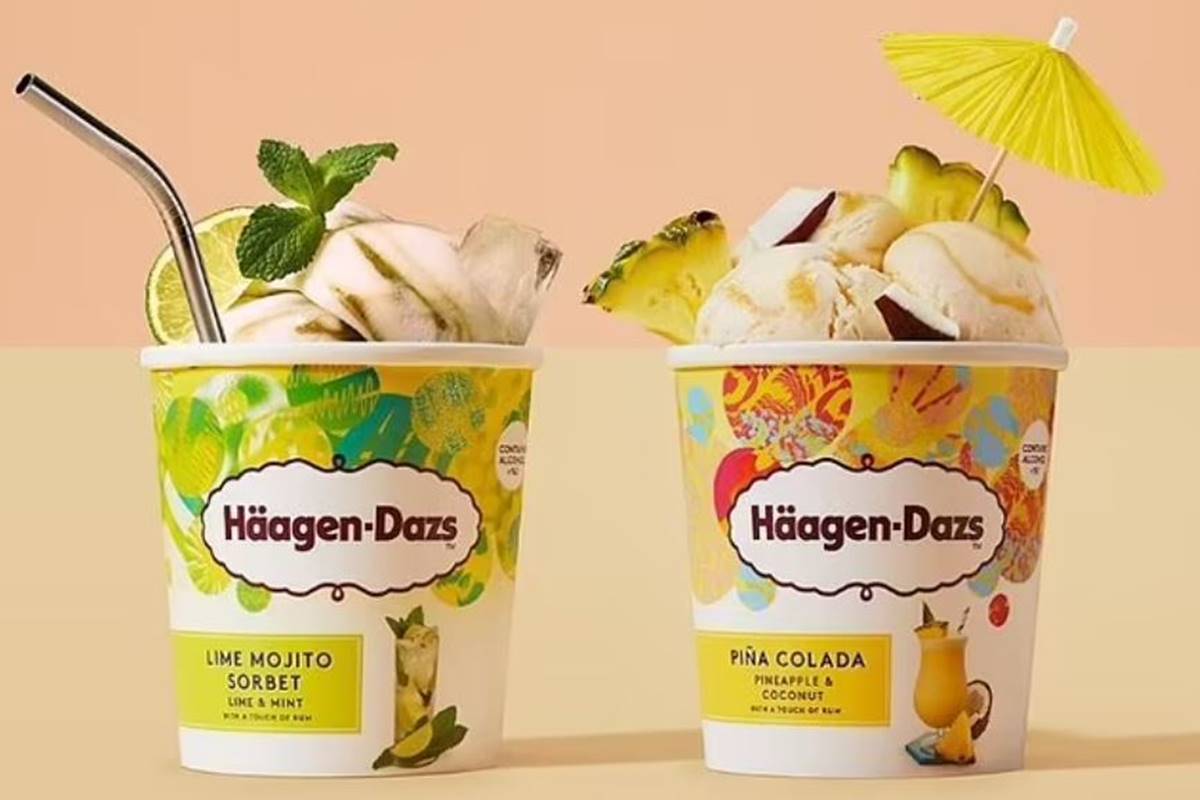 Häagen Dazs lança sorvetes inspirados em drinques adorados no Brasil