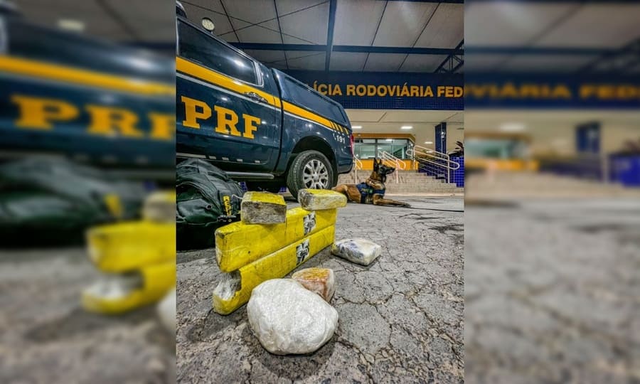 V Deo Prf Prende Passageiro De Nibus Bagagem Recheada De Maconha