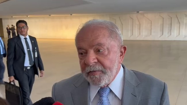 Lula sobre votação de PL das Fake News Procuro não me meter muito