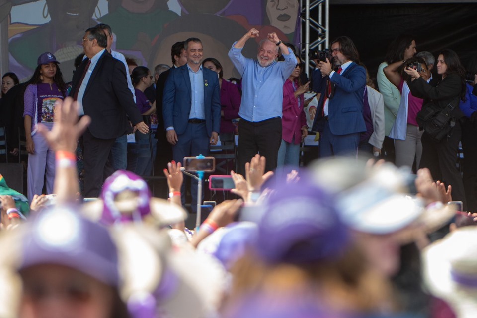 Na Esplanada Dos Minist Rios Lula Participa Da Marcha Das Margaridas