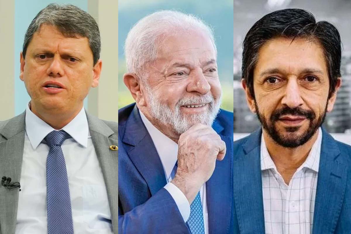 Paraná Pesquisas mostra avaliações de Nunes Tarcísio e Lula em SP