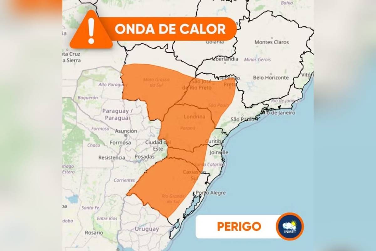 40 C Inmet Emite Alerta De Perigo Para Onda De Calor Em 5 Estados