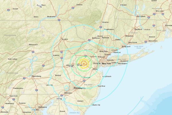 Terremoto De Magnitude Atinge Regi O De Nova York Metr Poles