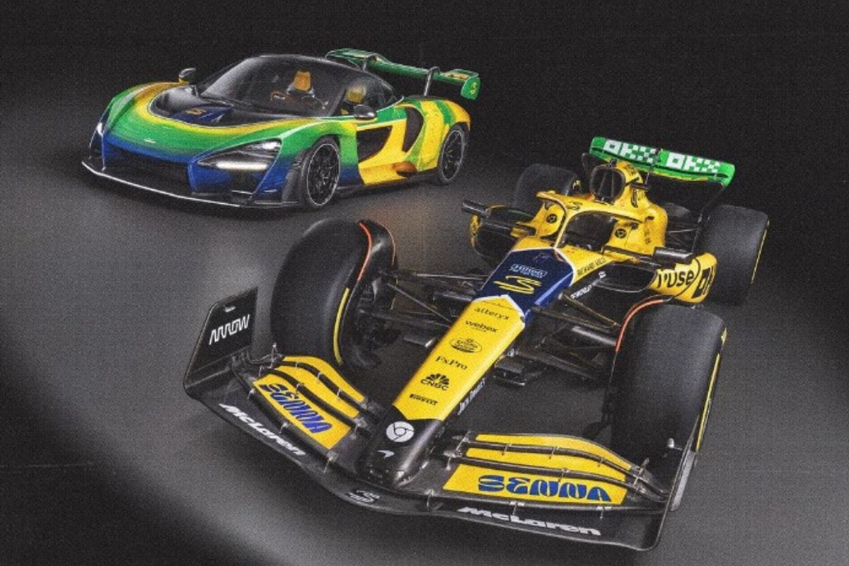 Mclaren Vai Correr De Verde E Amarelo Em M Naco Em Tributo A Senna