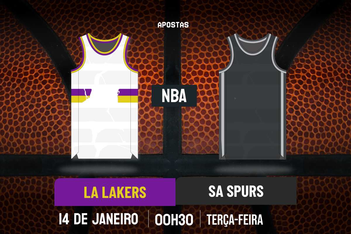 Palpite Los Angeles Lakers X San Antonio Spurs Nba