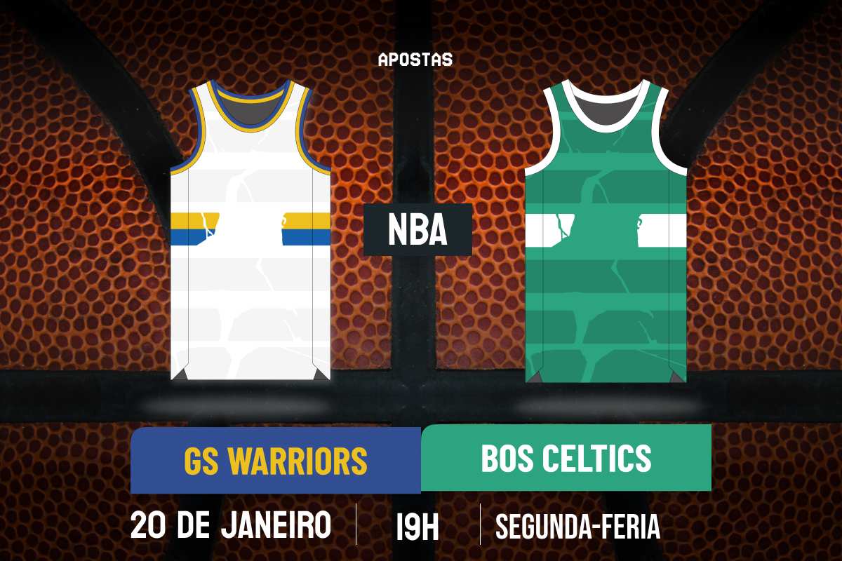 Palpite Golden State Warriors X Boston Celtics NBA 20 01 2025