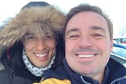Gugu Liberato e Thiago Salvático 