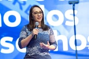 O Podemos é comandado pela deputada federal Renata Abreu