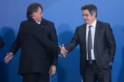 Presidente Jair Bolsonaro e o ministro da Casa Civil, Ciro Nogueira (PP-PI)