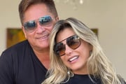 Poliana Rocha e Leonardo estão juntos desde 1995