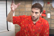 Leo Lins em entrevista a Leo Dias (Reprodução: YouTube)