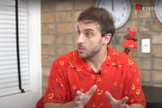 Leo Lins em entrevista a Leo Dias (Reprodução: YouTube)