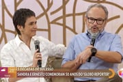 Sandra Annenberg é casada com Ernesto Paglia
