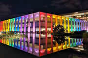 O Cidade Orgulho é o primeiro, e até agora único, projeto de intervenção artística urbana LGBT da região. Por meio de iluminação, pintura, adesivagem, decoração e instalação de obras em diversos materiais, o projeto colore de arco-íris espaços públicos da capital federal.