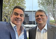 O senador Ciro Nogueira e o governador Tarcísio de Freitas