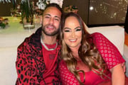 Nadine Gonçalves e Neymar