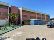 Fachada da Escola Estadual Sapopemba, onde ataque a tiros deixou aluna morta