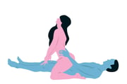 A posição cowgirl reversa é uma forma de deixar a mulher no comando