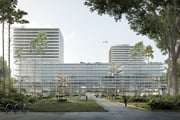 Em 3º lugar ficou o projeto de Milton Liebentritt de Almeida Braga, da MMBB Arquitetos Ltda