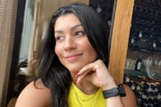 Dani Brandi, apresentadora do SBT