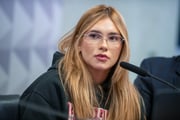 A empresária e influenciadora Virginia Fonseca comparece à Comissão Parlamentar de Inquérito (CPI) do Senado que investiga apostas on-line, conhecida como CPI das Bets