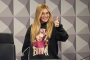 A influenciadora Virginia Fonseca comparece de moletom para depor na CPI das Bets