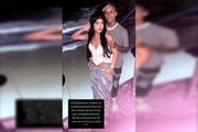 Foto dos dois juntos na praia