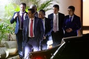 Fernando Haddad e parlamentares Fernando Haddad e parlamentares