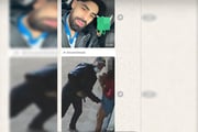 Câmeras de segurança flagraram o autor, armado, apalpando a menina