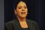 A apresentadora Tati Machado.