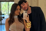 Rafa Kalimann e Nattan posam para selfie