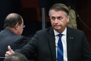 Bolsonaro durante interrogatório da trama golpista