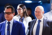 Almir Garnier Santos durante interrogatório na Primeira Turma do Supremo Tribunal Federal STF 