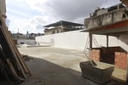 A áre de Lazer ainda estava sendo construída