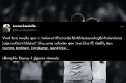 Web reage ao recorde alcançado por Memphis Depay com a Holanda.
