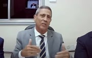 Ele está detido na Vila Militar, na zona oeste do Rio de Janeiro