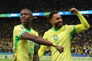 Vini Jr. marcou o gol da vitória