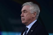 O técnico Carlo Ancelotti venceu a primeira com a Seleção Brasileira