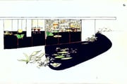 São 700 m² construídos com capacidade entre 100 até 150 pessoas