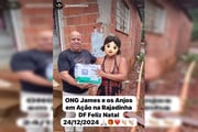 James está à frente uma ONG 