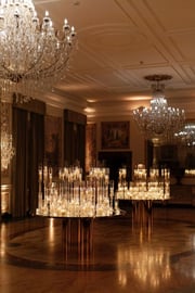 Decoração da recepção
