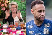 Ana Maria Braga e Neymar 