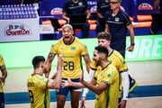 O Brasil venceu na estreia do torneio