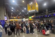 Internautas registraram os transtornos que sofreram nas redes socias